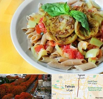 آموزشگاه غذای رژیمی در ولیعصر 