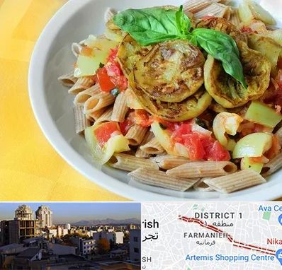 آموزشگاه غذای رژیمی در فرمانیه 