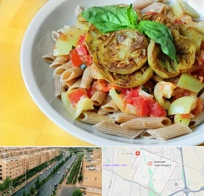 آموزشگاه غذای رژیمی در فاز سه اندیشه