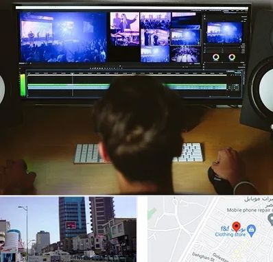 ادیت فیلم در چهارراه طالقانی کرج