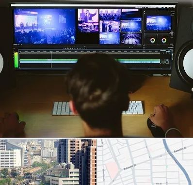 ادیت فیلم در خیابان بهشتی