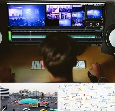 ادیت فیلم در میدان انقلاب 