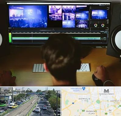 ادیت فیلم در جنوب تهران 