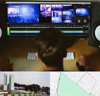 ادیت فیلم در بلوار فلسیطین مشهد