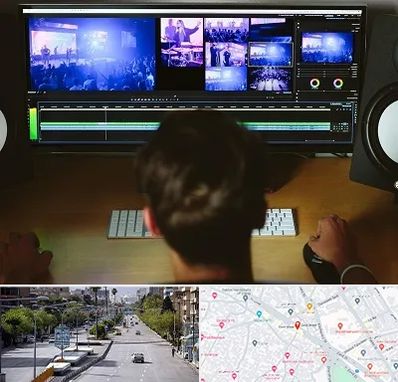 ادیت فیلم در خیابان زند شیراز