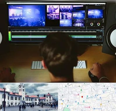 ادیت فیلم در میدان شهرداری رشت