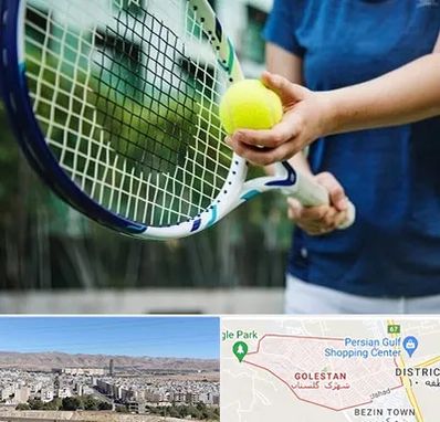 کلاس تنیس در شهرک گلستان شیراز