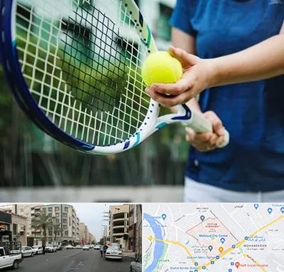 کلاس تنیس در زیتون کارمندی اهواز