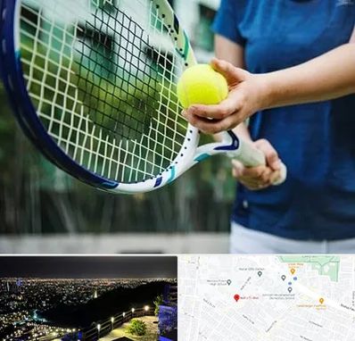 کلاس تنیس در هفت تیر مشهد