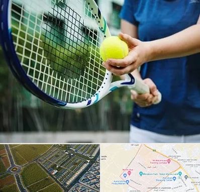 کلاس تنیس در الهیه مشهد