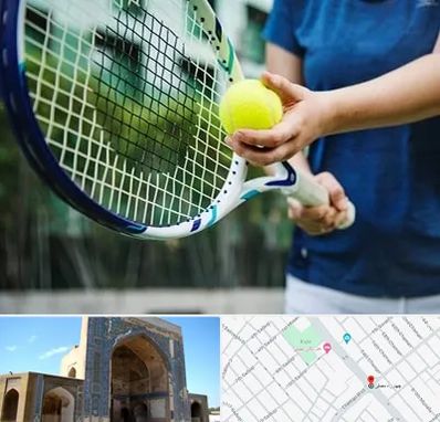 کلاس تنیس در مصلی مشهد