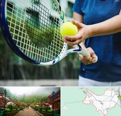 کلاس تنیس در فومن