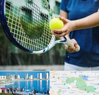 کلاس تنیس در چیتگر