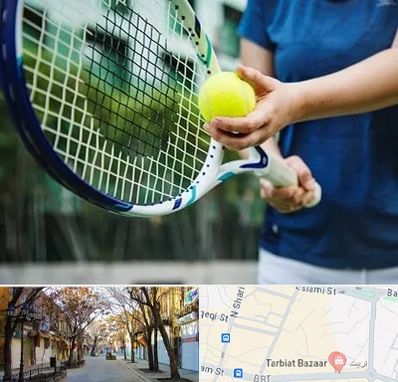 کلاس تنیس در تربیت تبریز