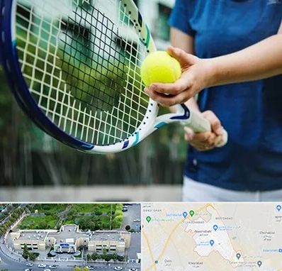 کلاس تنیس در نسیم شهر