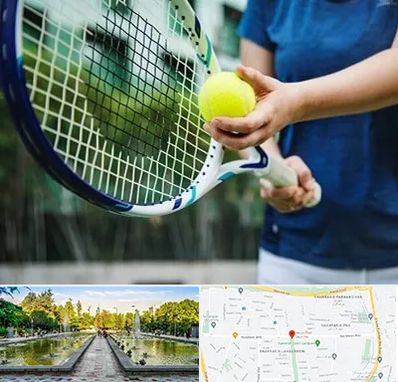 کلاس تنیس در سرسبز