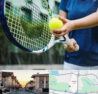 کلاس تنیس در کوهک