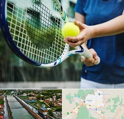 کلاس تنیس در مراغه