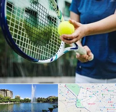 کلاس تنیس در کوهسنگی مشهد