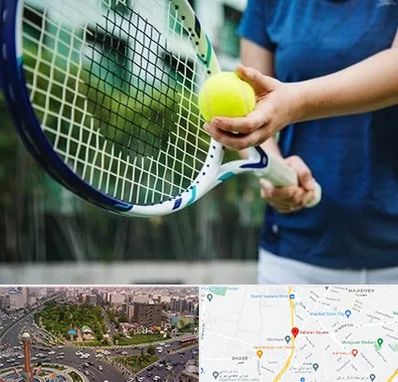 کلاس تنیس در سبلان