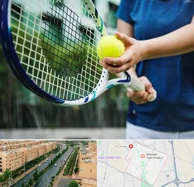 کلاس تنیس در فاز سه اندیشه