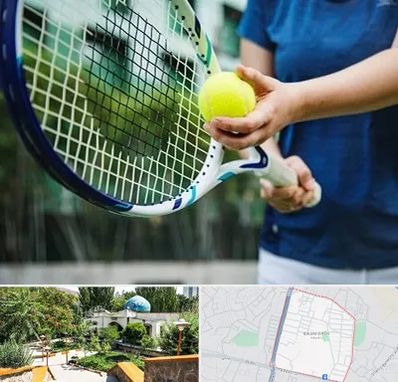 کلاس تنیس در باغمیشه تبریز