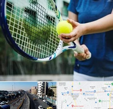 کلاس تنیس در پیروزی