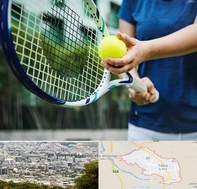 کلاس تنیس در یاسوج