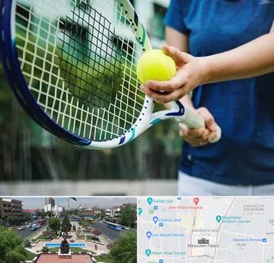 کلاس تنیس در بهارستان
