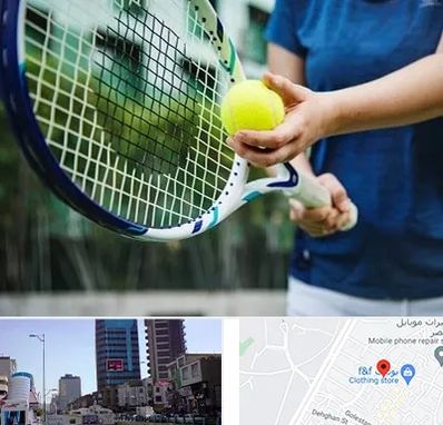 کلاس تنیس در چهارراه طالقانی کرج