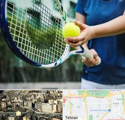 کلاس تنیس در مرزداران