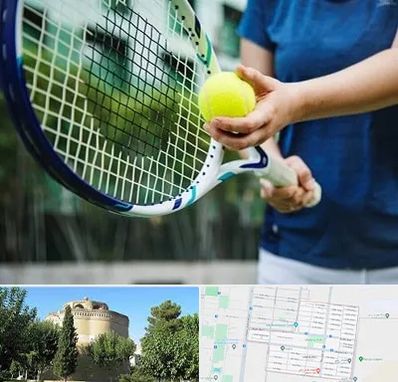 کلاس تنیس در مرداویج اصفهان