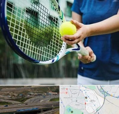 کلاس تنیس در یاغچیان تبریز