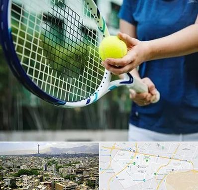 کلاس تنیس در منطقه 8 تهران