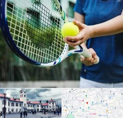 کلاس تنیس در میدان شهرداری رشت