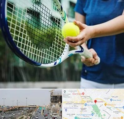 کلاس تنیس در بلوار توس مشهد