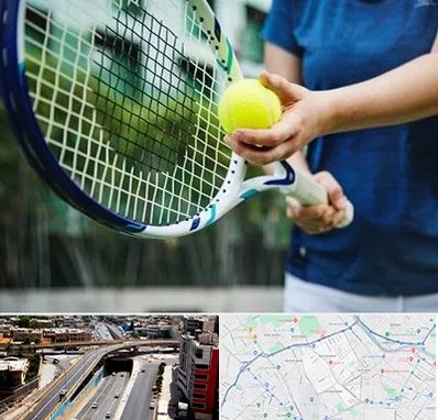 کلاس تنیس در ستارخان شیراز