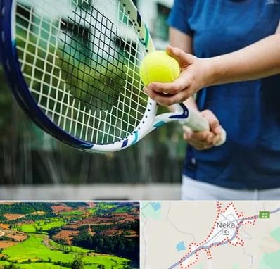 کلاس تنیس در نکا