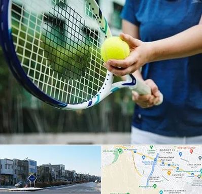 کلاس تنیس در شریعتی مشهد