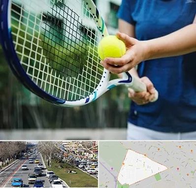 کلاس تنیس در احمدآباد مشهد