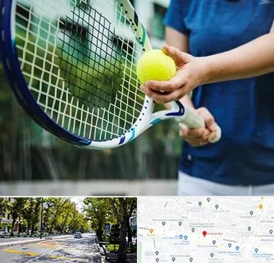 کلاس تنیس در میرداماد