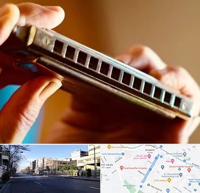 آموزشگاه سازدهنی در خیابان ملاصدرا شیراز