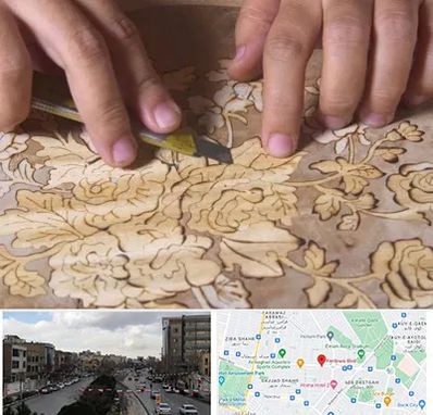 کلاس معرق در بلوار فردوسی مشهد