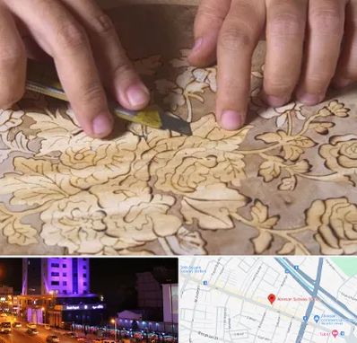 کلاس معرق در آبرسان تبریز