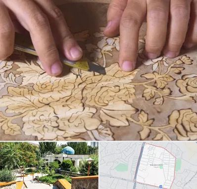 کلاس معرق در باغمیشه تبریز