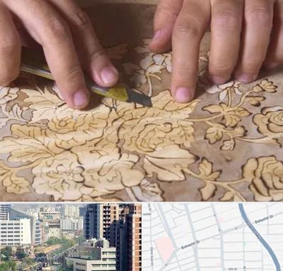 کلاس معرق در خیابان بهشتی