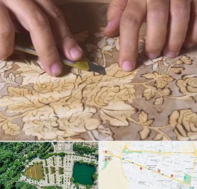 کلاس معرق در وکیل آباد مشهد