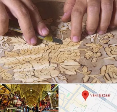 کلاس معرق در بازار وکیل شیراز