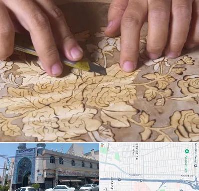 کلاس معرق در بلوار ابوذر