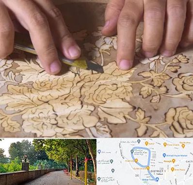 کلاس معرق در بلوار گیلان رشت